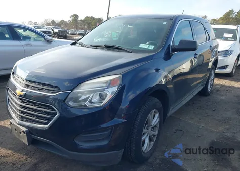 2017 Chevrolet Equinox Ls z USA, uszkodzony, nr VIN 2GNFLEEK0H6283860